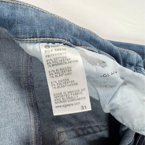 AG ADRIANO GOLDSCHMIED FARRAH ANKLE High-Rise Skinny Jeans Size 31 - Picture 13 of 13